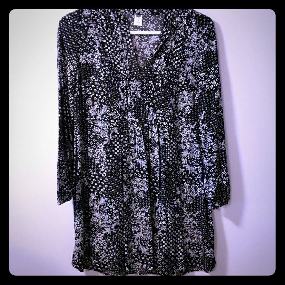 Black/white dress from Old Navy